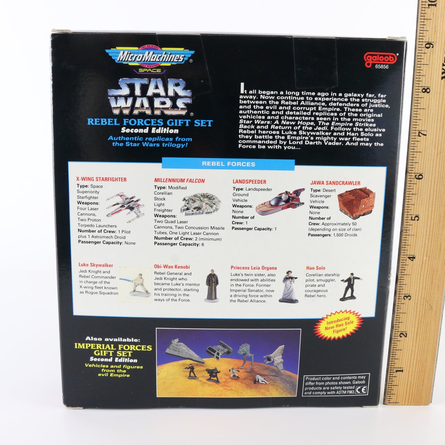 Micro Machines Space Star Wars Rebel Forces Gift Set 2nd Ed Galoob 65856