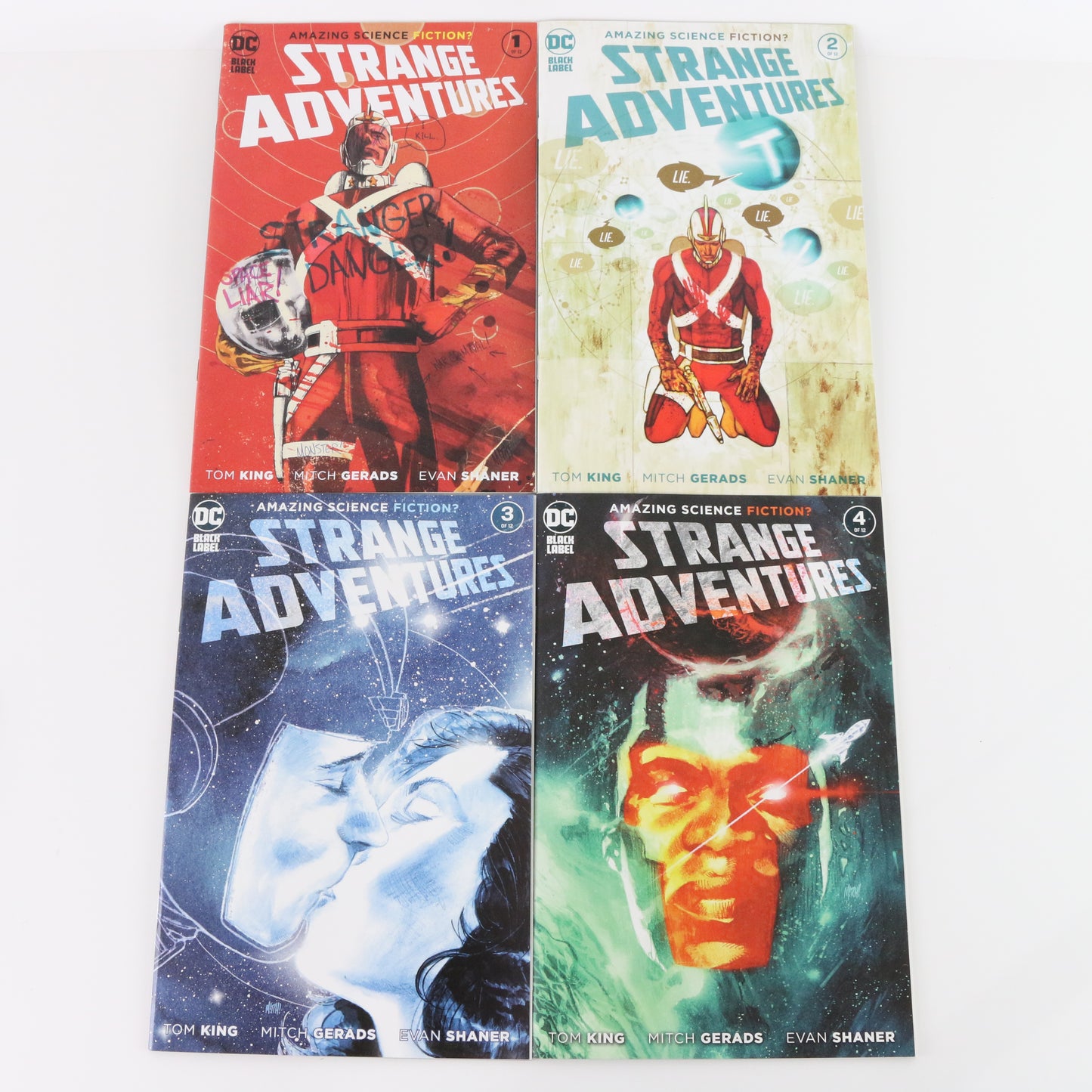 Lot Of Strange Adventures Science Fiction #1-12 DC Black Label Tom King COMPLETE