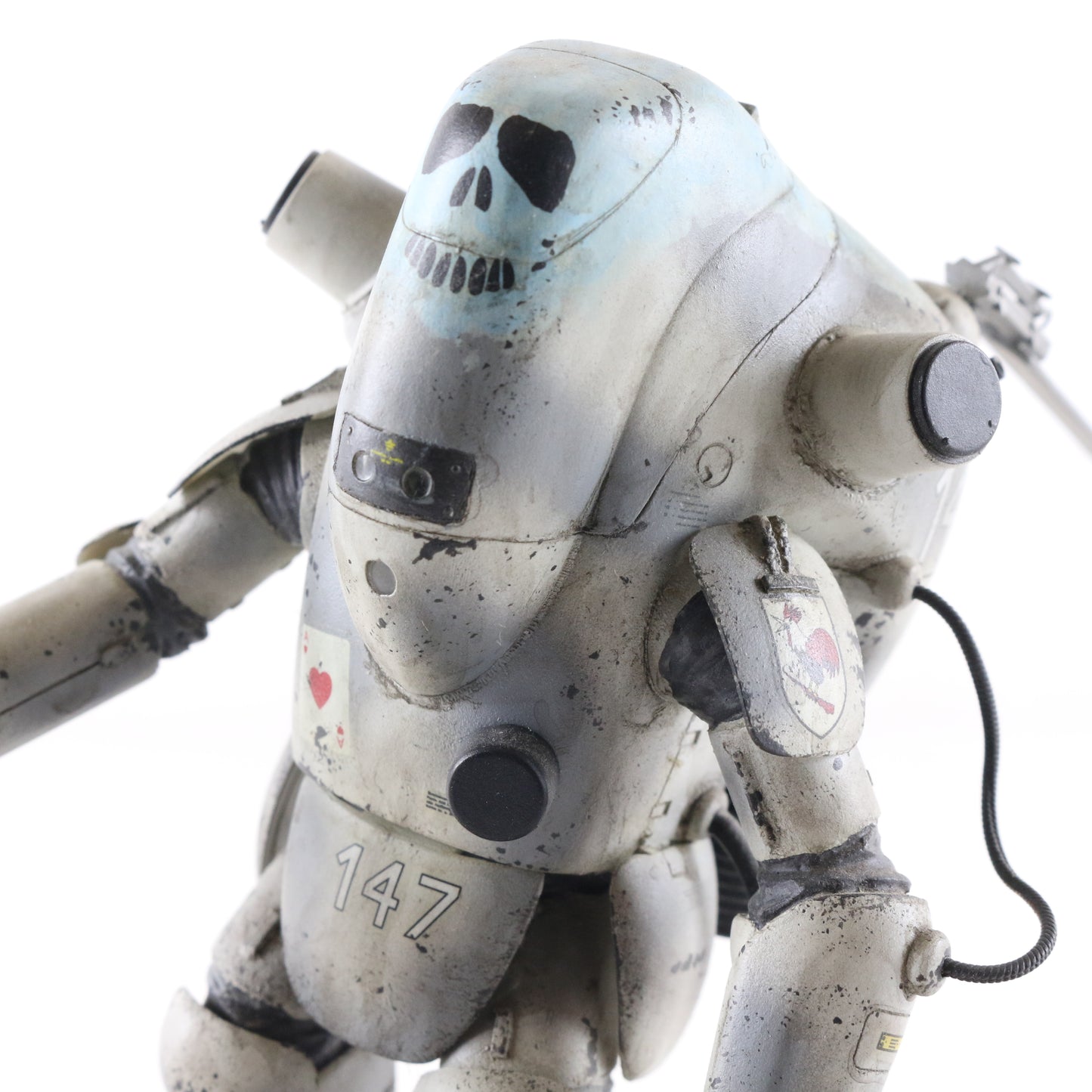 Maschinen Krieger SF3D Kauz Panzer Kampf Anzug Space Type 1/20 Built W/ Stand