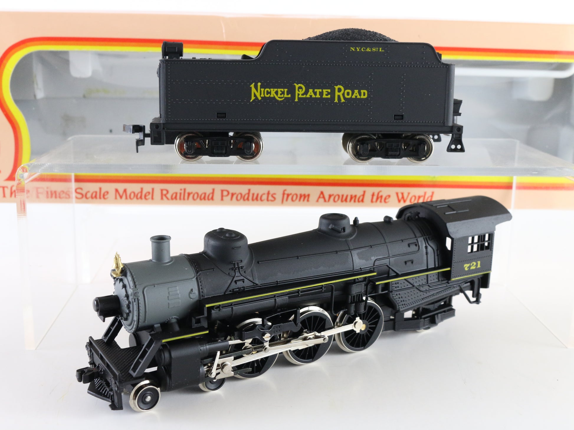 IHC HO Nickel Plate Road 721 Pacific 4-6-2 Steam Locomotive