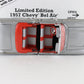 1957 Chevy Bel Air Fuelie Convertible Silver Danbury Mint 1:24 4936/5000 LIMITED