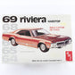 1969 '69 Buick Riviera Hardtop AMT 1:25 Model Car Kit 6079