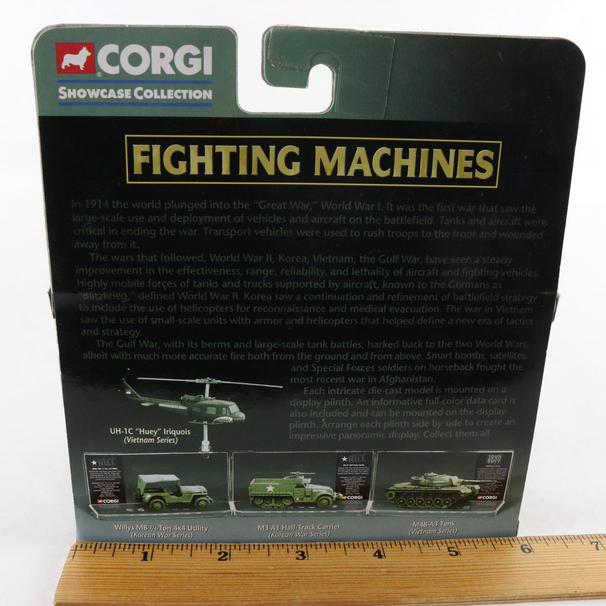 UH-1C Huey Iriquois Bell Helicopter Fighting Machines Tour Of Duty Corgi CS90032