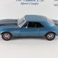 1967 Chevy Camaro Z/28 Sport Coupe Blue Black Danbury Mint 1:24 Diecast Model