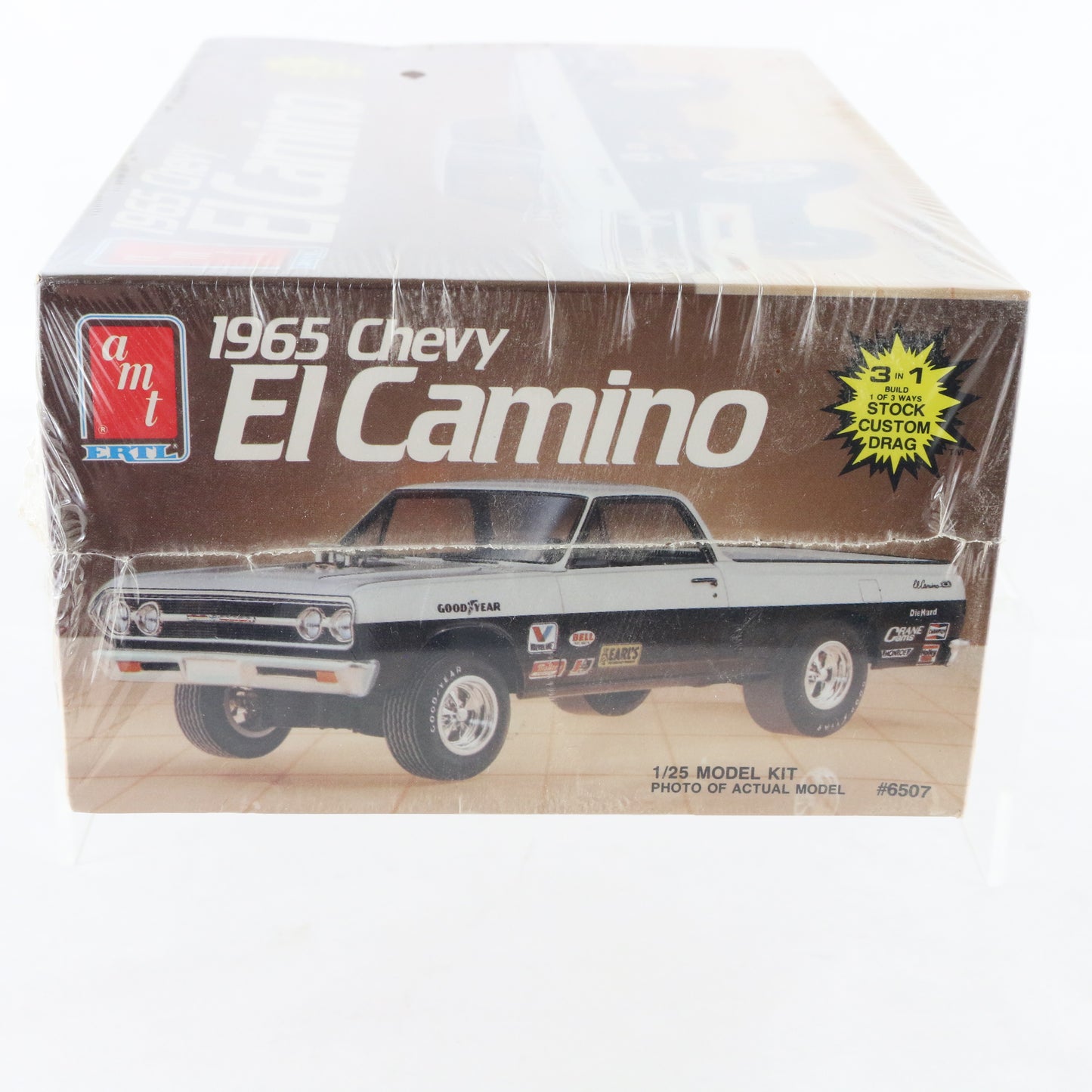 1965 Chevy El Camino AMT ERTL 3 In 1 Stock Custom Drag Model Kit 6507