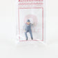 Sitting Train Engineer Pewter Figure Arttista O Scale 1406