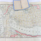 Vintage Crams Township & Railroad Map of Michigan by George Cram (1890s)