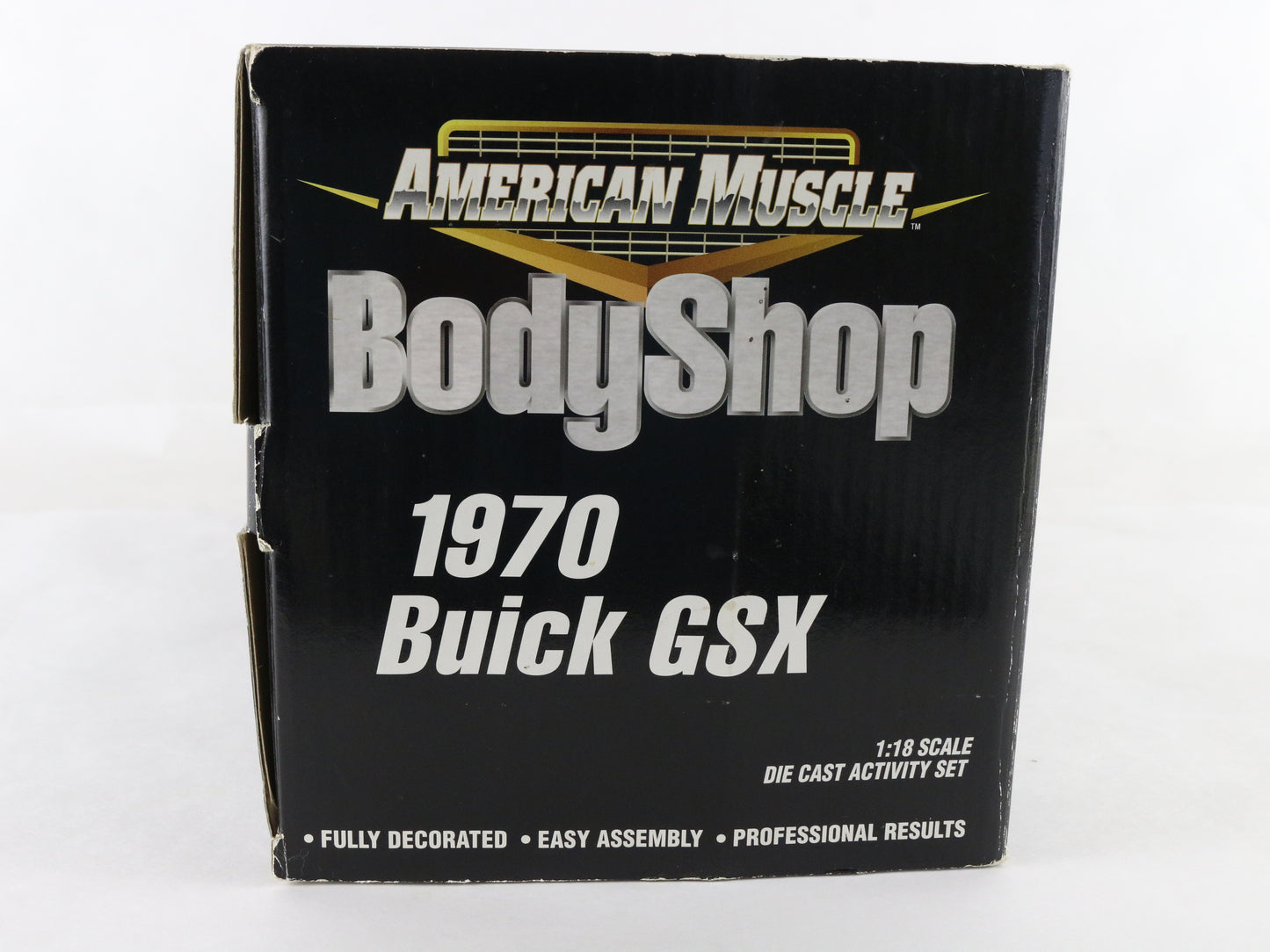 1970 Buick GSX Yellow Body Shop American Muscle ERTL 1:18 Model Car 36520