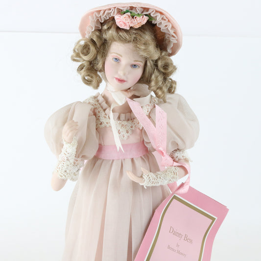 Dainty Bess Bernice Mowry Franklin Heirloom 14.5" Porcelain Doll