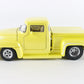 1956 Ford F-100 Street Machine Pickup Truck Yellow Danbury Mint 1:24 Model Car