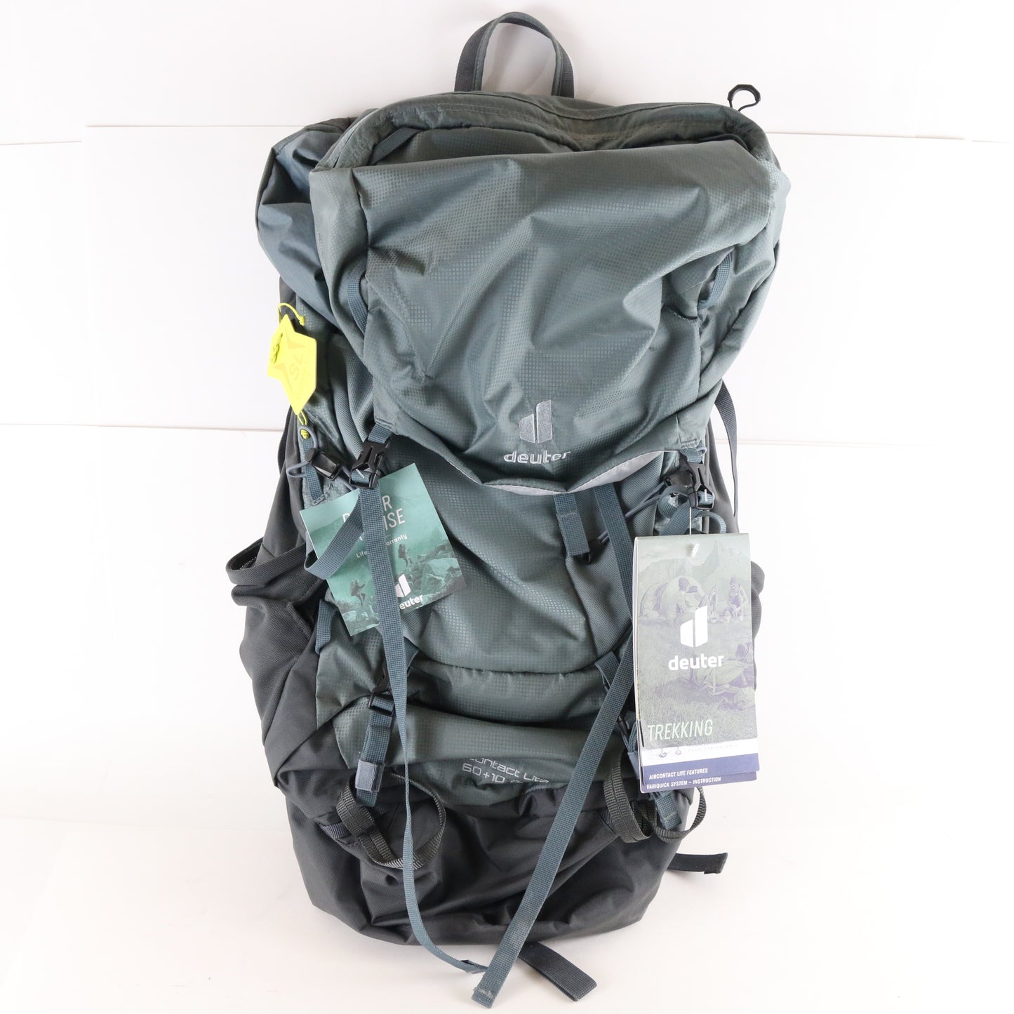 Deuter Air Contact Lite 60+10 SL Womens Shale Graphite Trekking Hiking Backpack