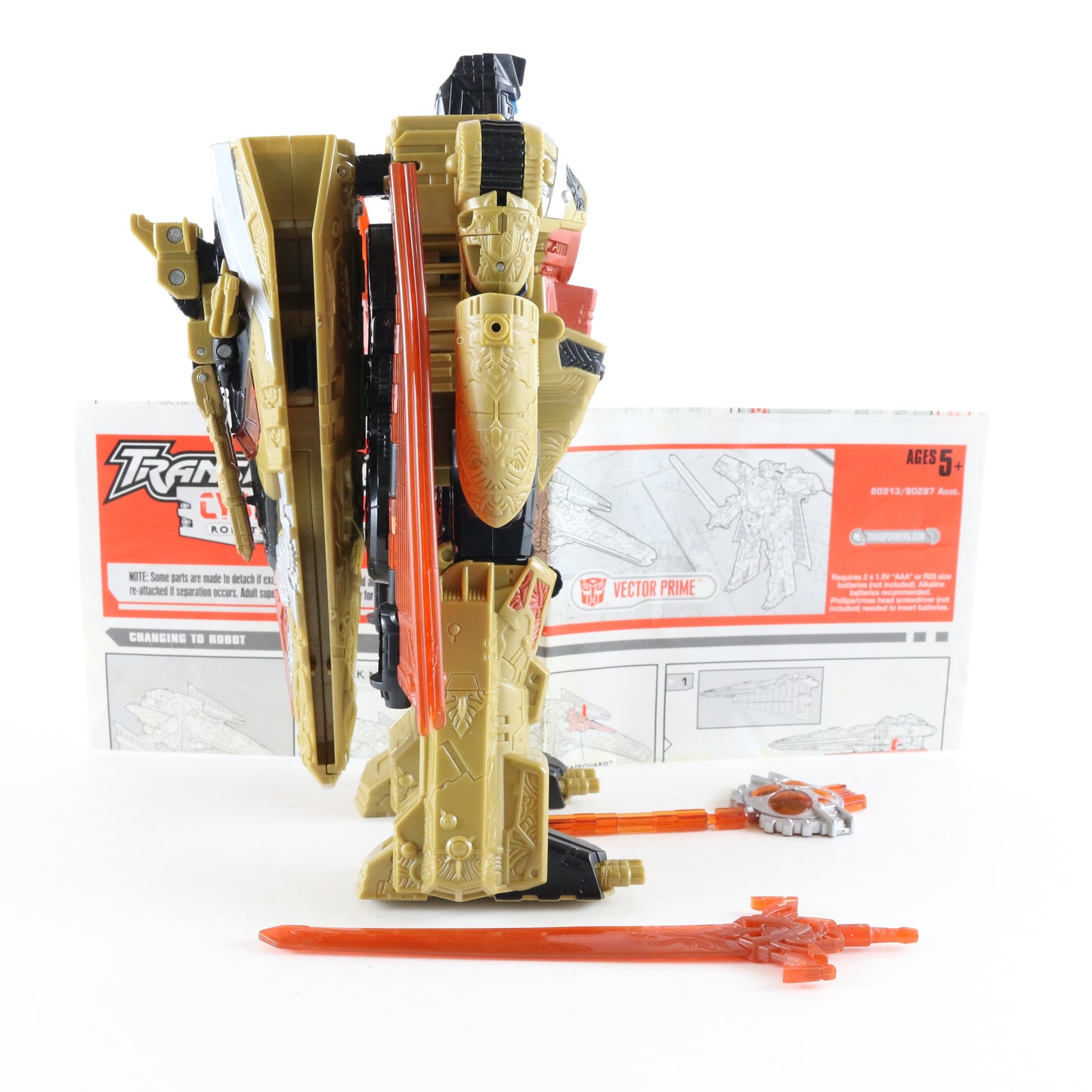 Force Vector Prime Autobot Transformers Galaxy Force Hasbro Ship Figure