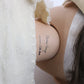 Amanda Christine Orange Tan & White Dress Large 35" Porcelain Doll 176/400