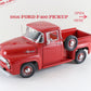 1956 Ford F-100 Half-Ton Pickup Truck Red Danbury Mint 1:24 Diecast Car