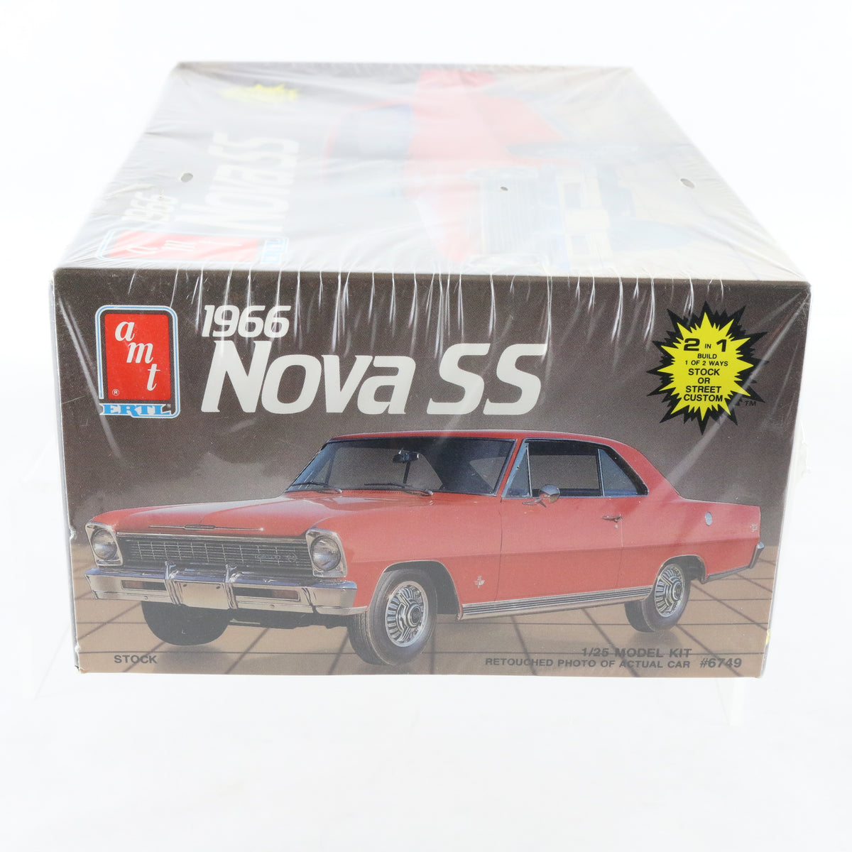 1966 Chevy Nova SS Stock AMT ERTL 1:25 Model Car Kit 6749