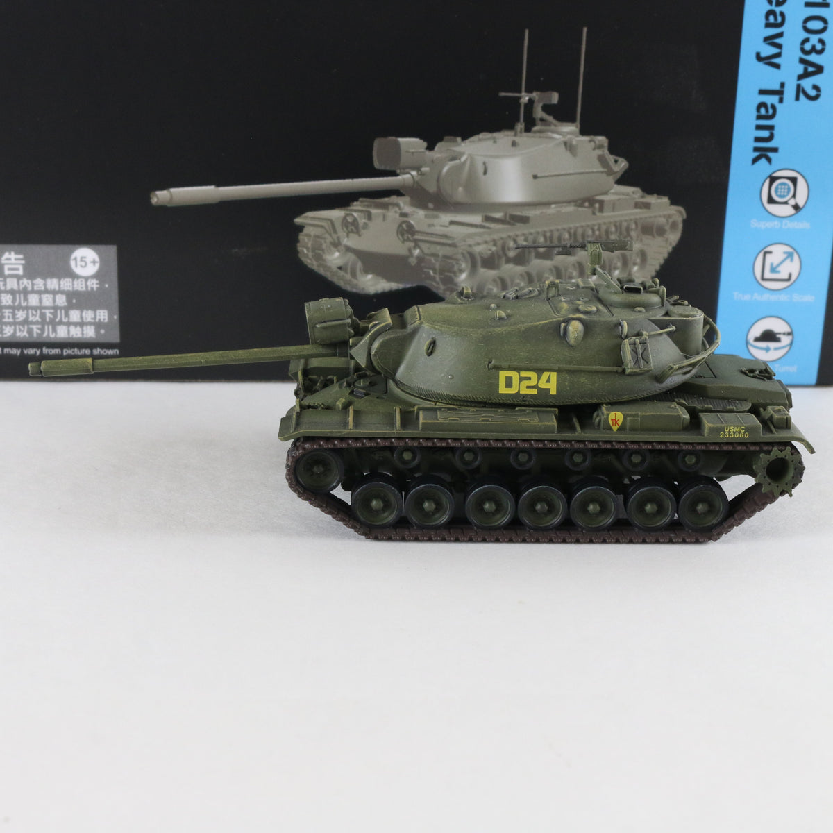 M103A2 Heavy Tank Modern Ground Power Tank Dragon 1:72 63163 Military Vehicle