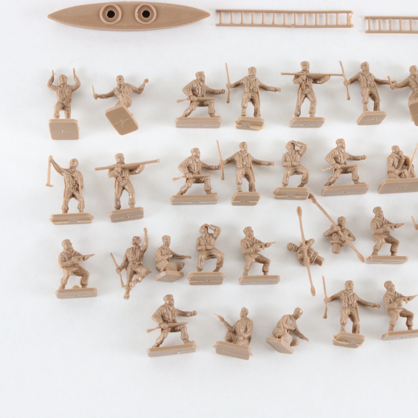 British Commando Soldiers WW2 Airfix 1:72 A01732 Plastic Model Figures