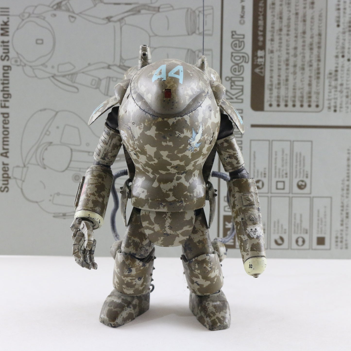 Ma.k Maschinen Raptor Super Armored Fighting Suit MkIII 1/20 Built Painted NICE