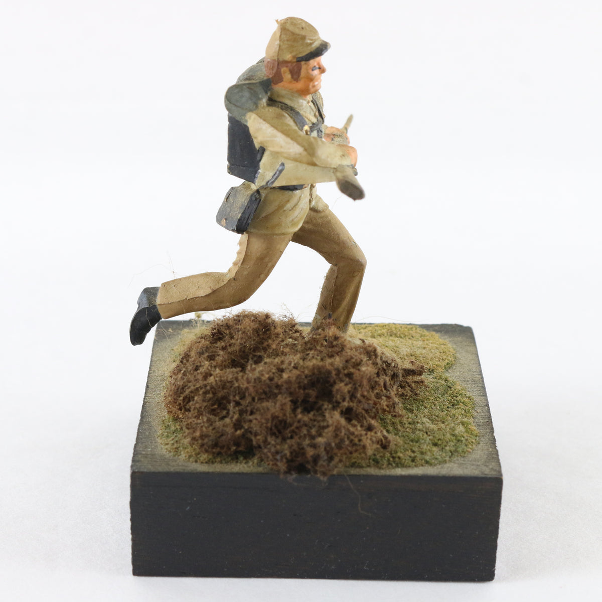 Confederate Soldier Running American Civil War Vintage Custom 2.25" Diorama 54mm