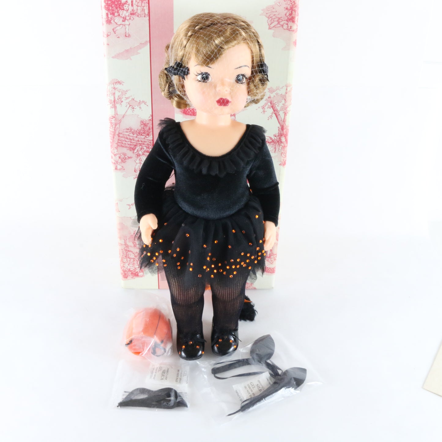 Terri Lee Halloween Holiday 16" Cat Costume Vinyl Doll W/ Extras 320010