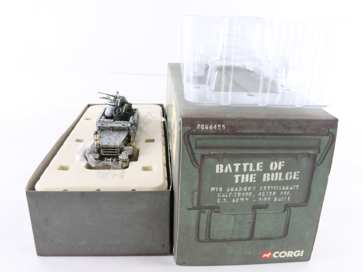 M16 Quad Antiaircraft Half-Track US Army WW2 Corgi 1:50 CC60405 Model