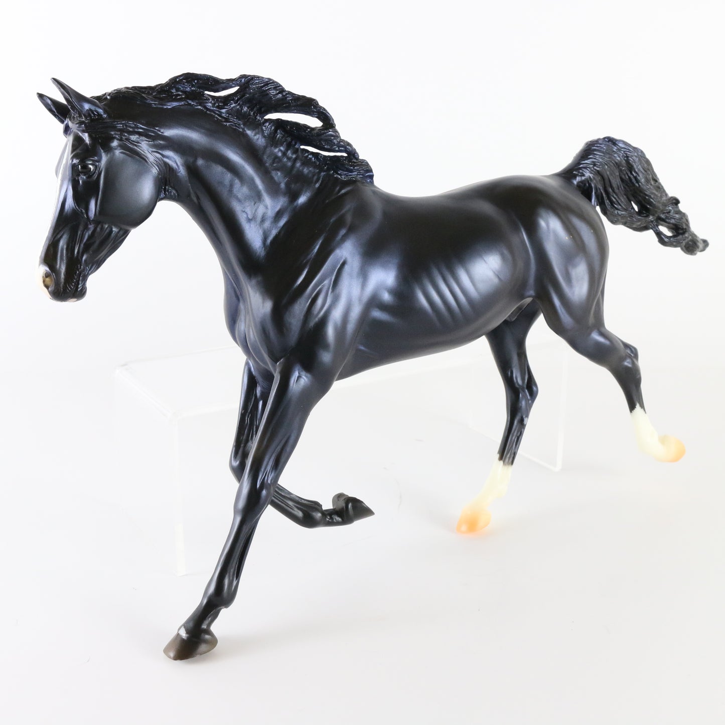 Breyer K.B. Omega Fahim Shagya Arabian Matte Black Traditional Horse