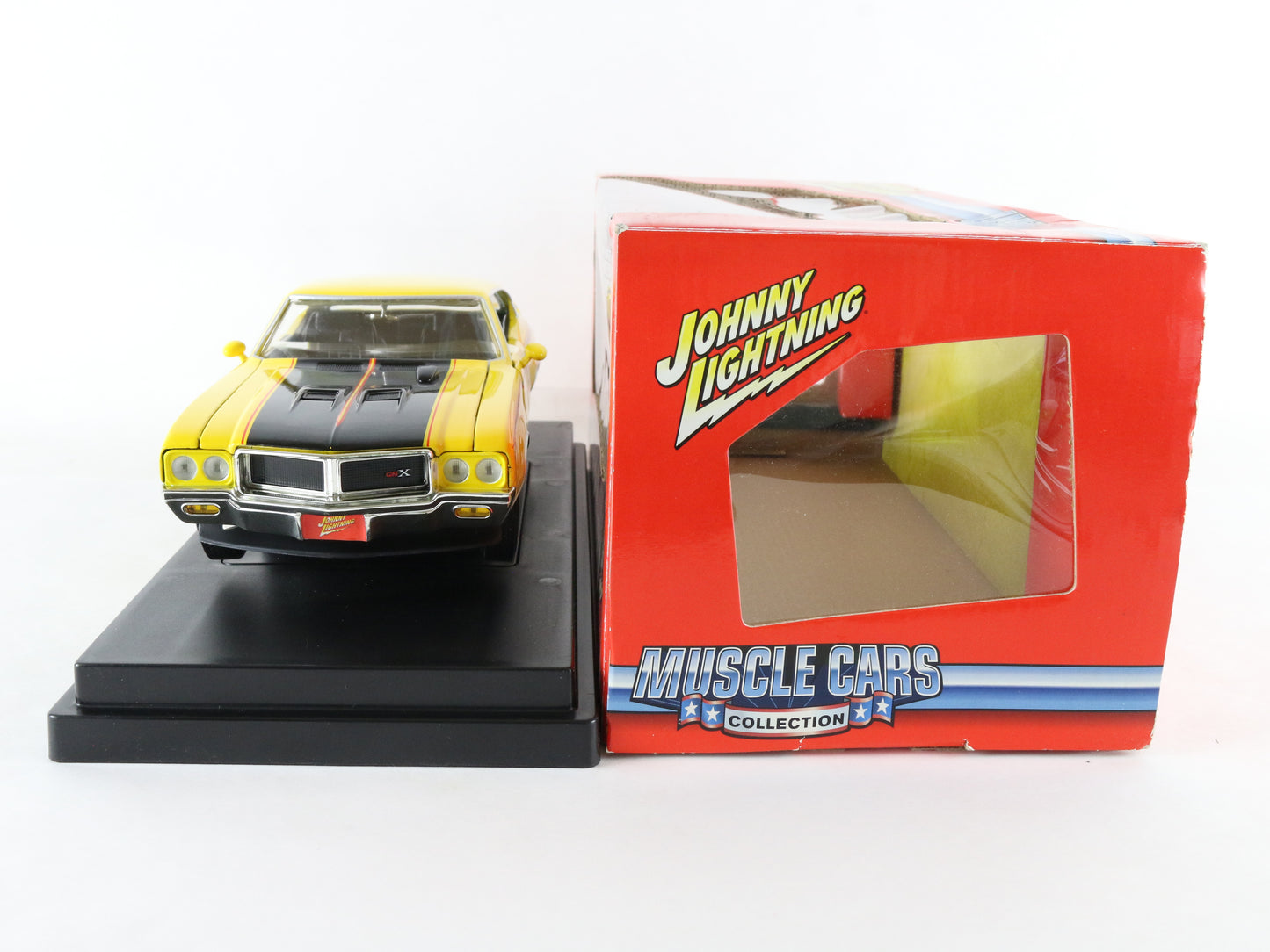 1970 Buick Gsx Yellow Black Johnny Lightning Rc2 1:18 Model Car 51050e