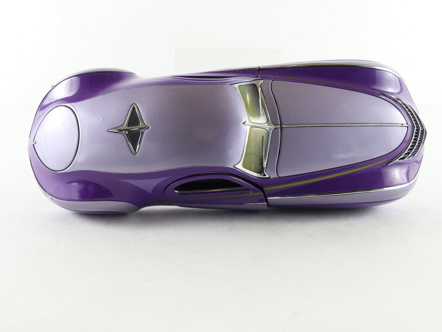 1939 Duesenberg Coupe Simone Purple Franklin Mint 1:24 Diecast Model Car