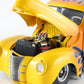 1940 Ford Hot Rod Blue W/ Flames Danbury Mint 1:24 Model Car