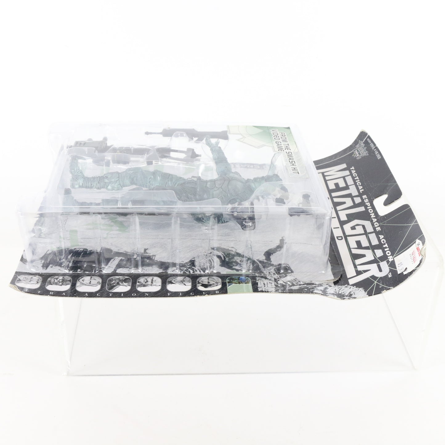 Metal Gear Mcfarlane Toys Solid Snake Clear Green Action Figure