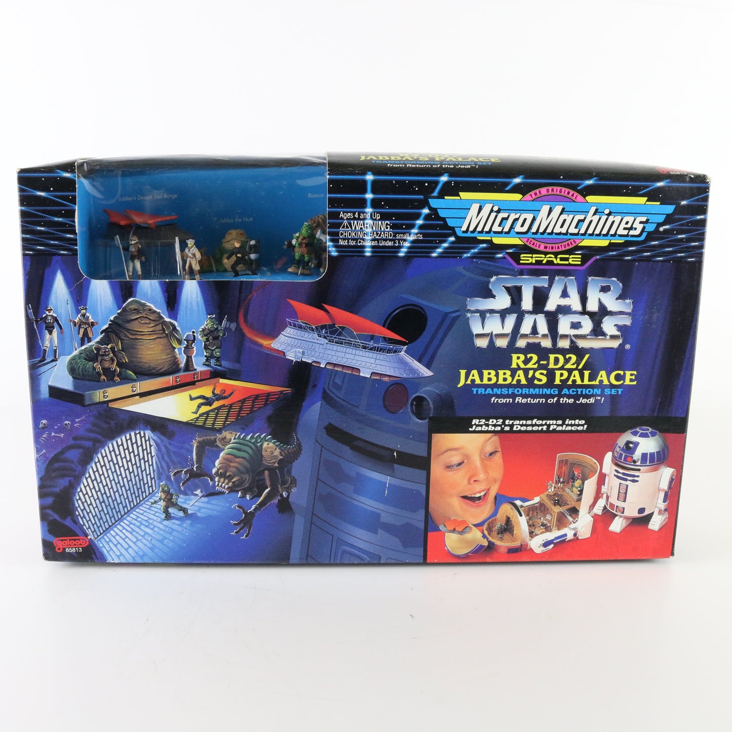 Micro Machines Star Wars R2-D2 Jabba's Palace Set Galoob