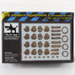 Black Dog 1:72 US Modern Military Equipment #2 Accessories Set T72010 Resin