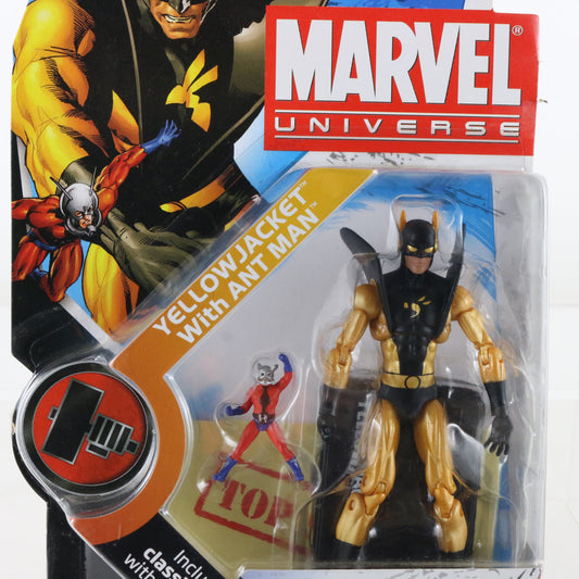 Marvel Universe Series 2 032 Yellowjacket W/ Ant Man 3.75" Action Figure Hasbro