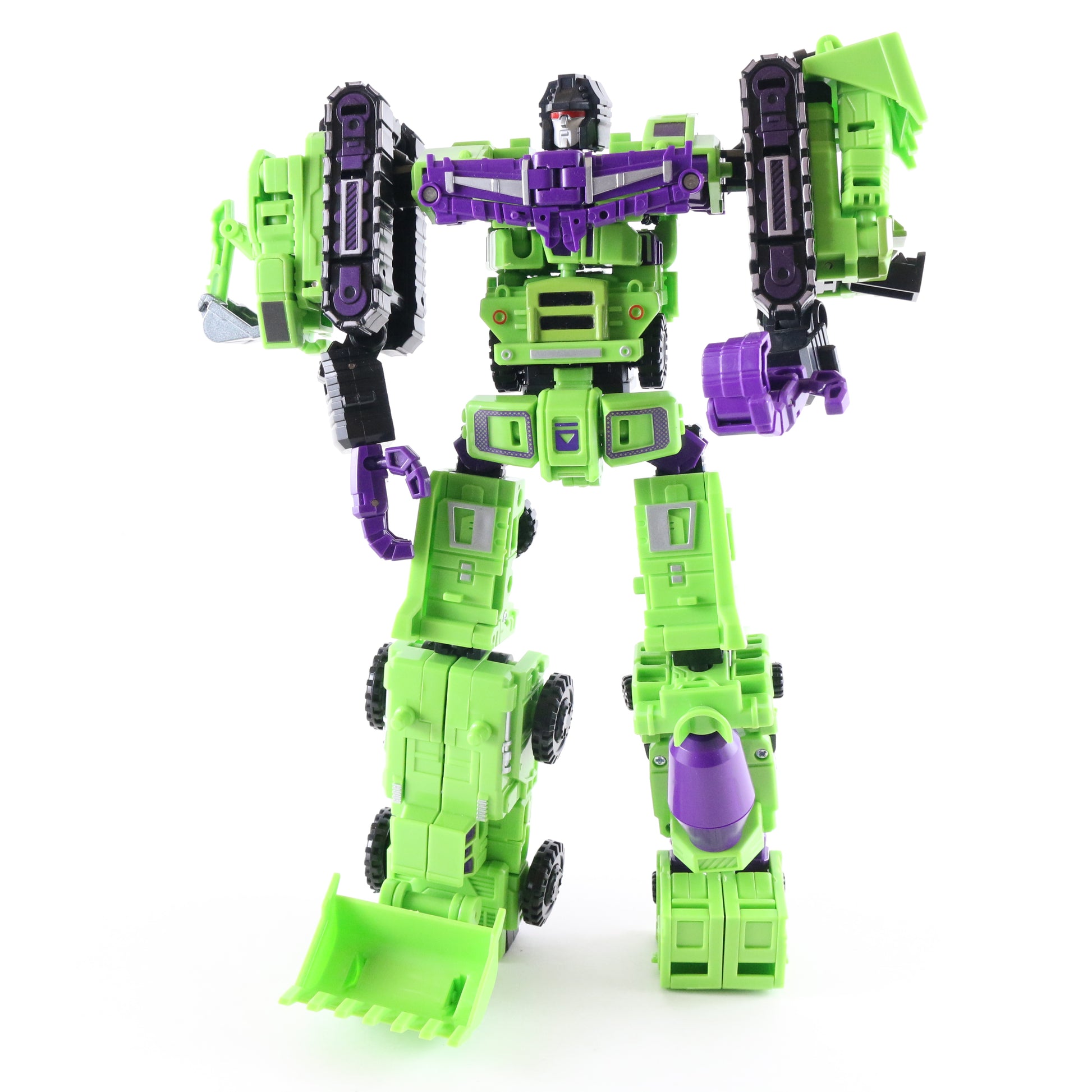Deformable Devastator 6 In 1 Decepticon Transformers Construction Vehicle 