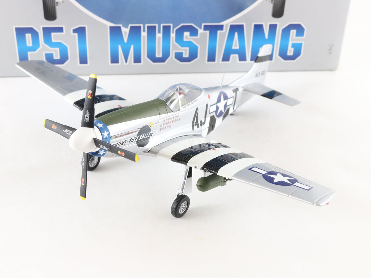 P-51 Mustang Short Fuse Sallee USAAF WW2 Aces Armour 1:48 98074 Diecast