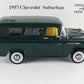 1957 Chevrolet Suburban 3100 Model DP Half-Ton Green Danbury Mint 1:24 Diecast
