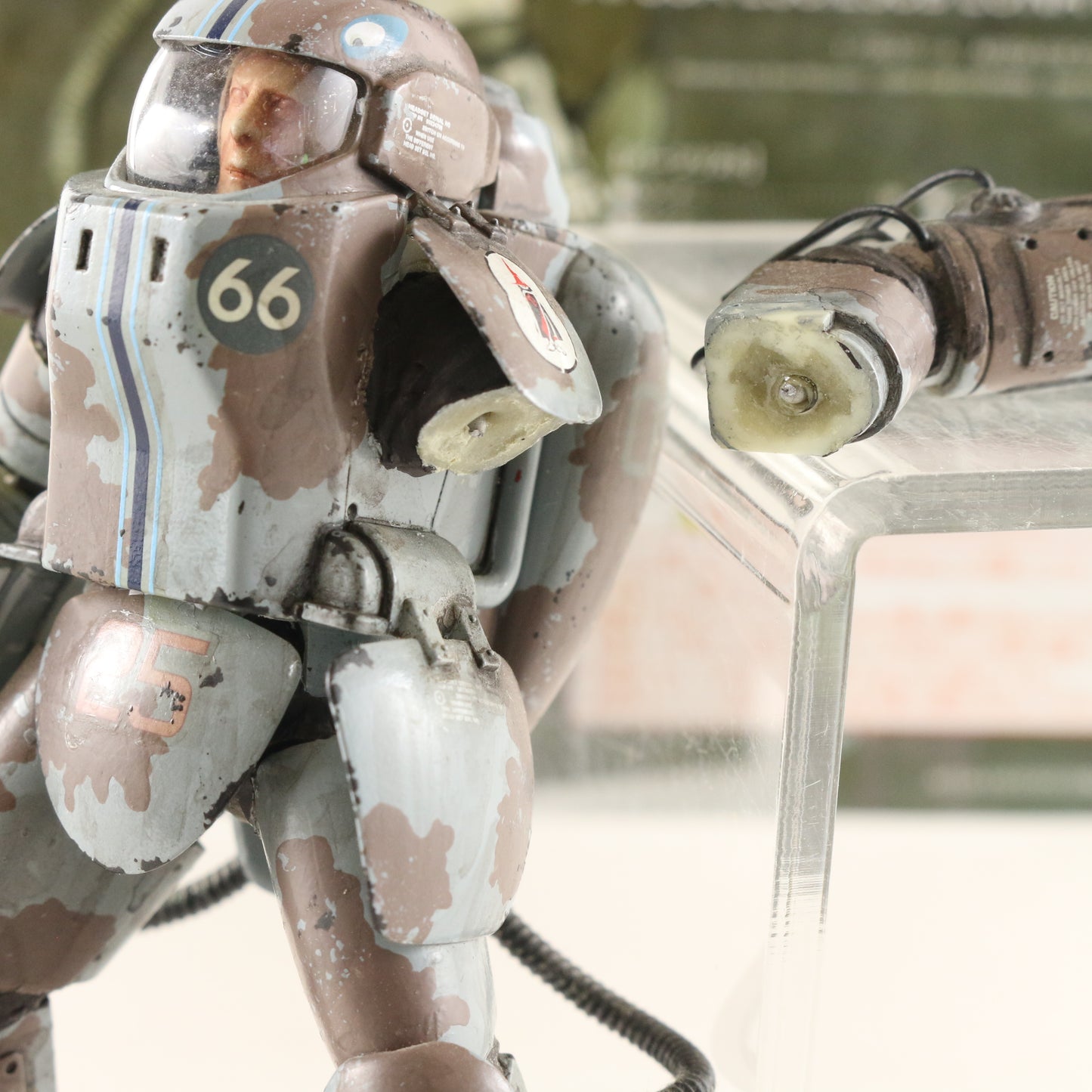 Ma.k. Zbv3000 Maschinen Krieger Luna Pawn Afssa E3c/e3cb 1:20 Built Painted