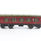 LMS 3888 Corridor Coach 1st 3rd Class Passenger Car Hornby Meccano O Tinplate detailed British passenger coach