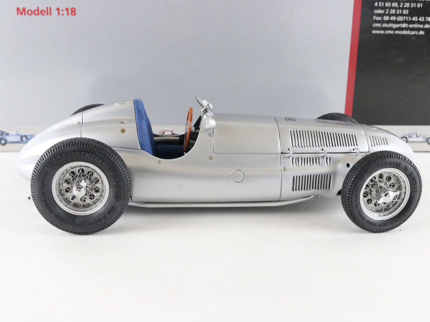 1939 Mercedes Benz W165 Der Grobe Sieger Von Tripolis CMC 1:18 M-018 Model Car