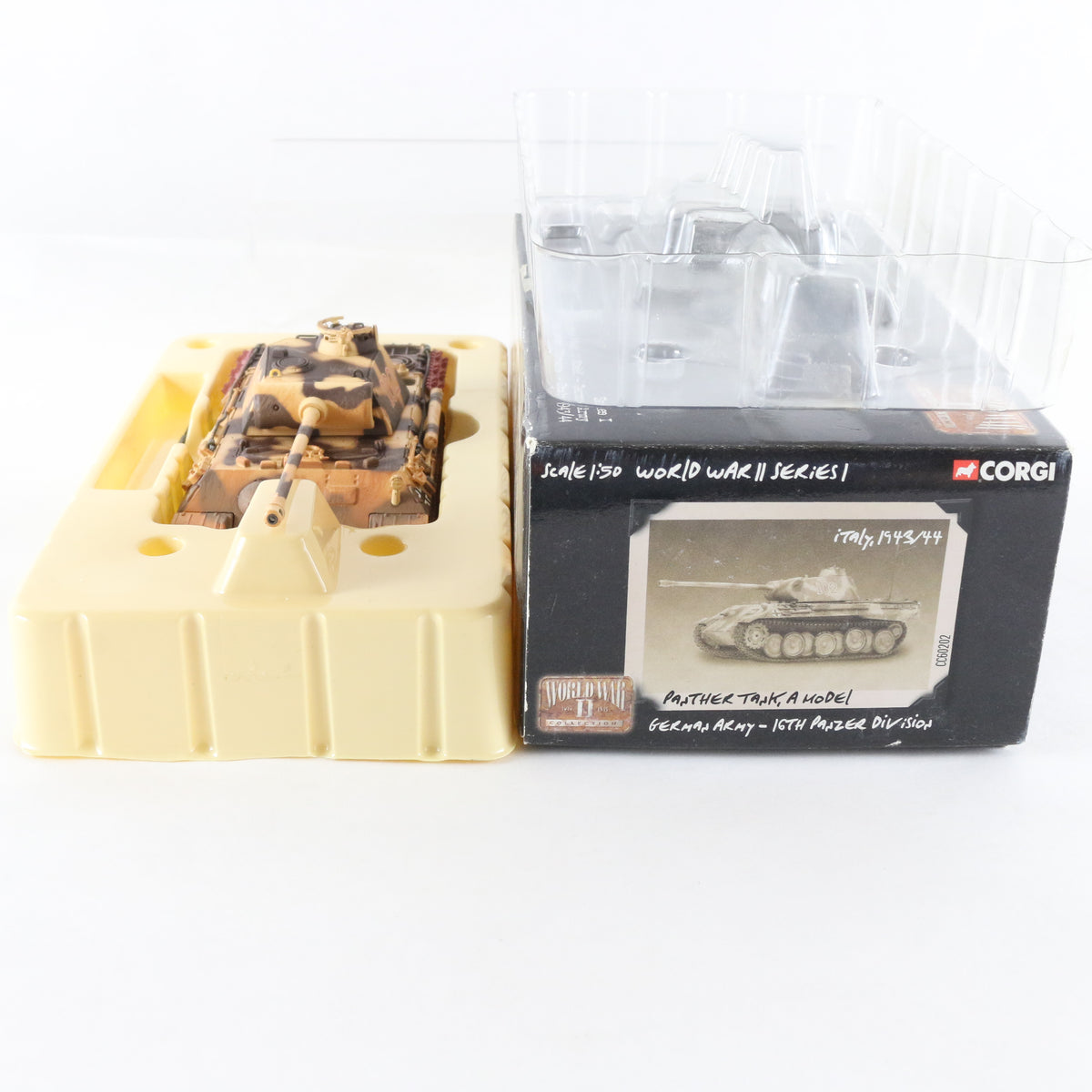 Panther Tank A Model German Army 16th Panzer WW2 Series 1 Corgi 1:50 Model