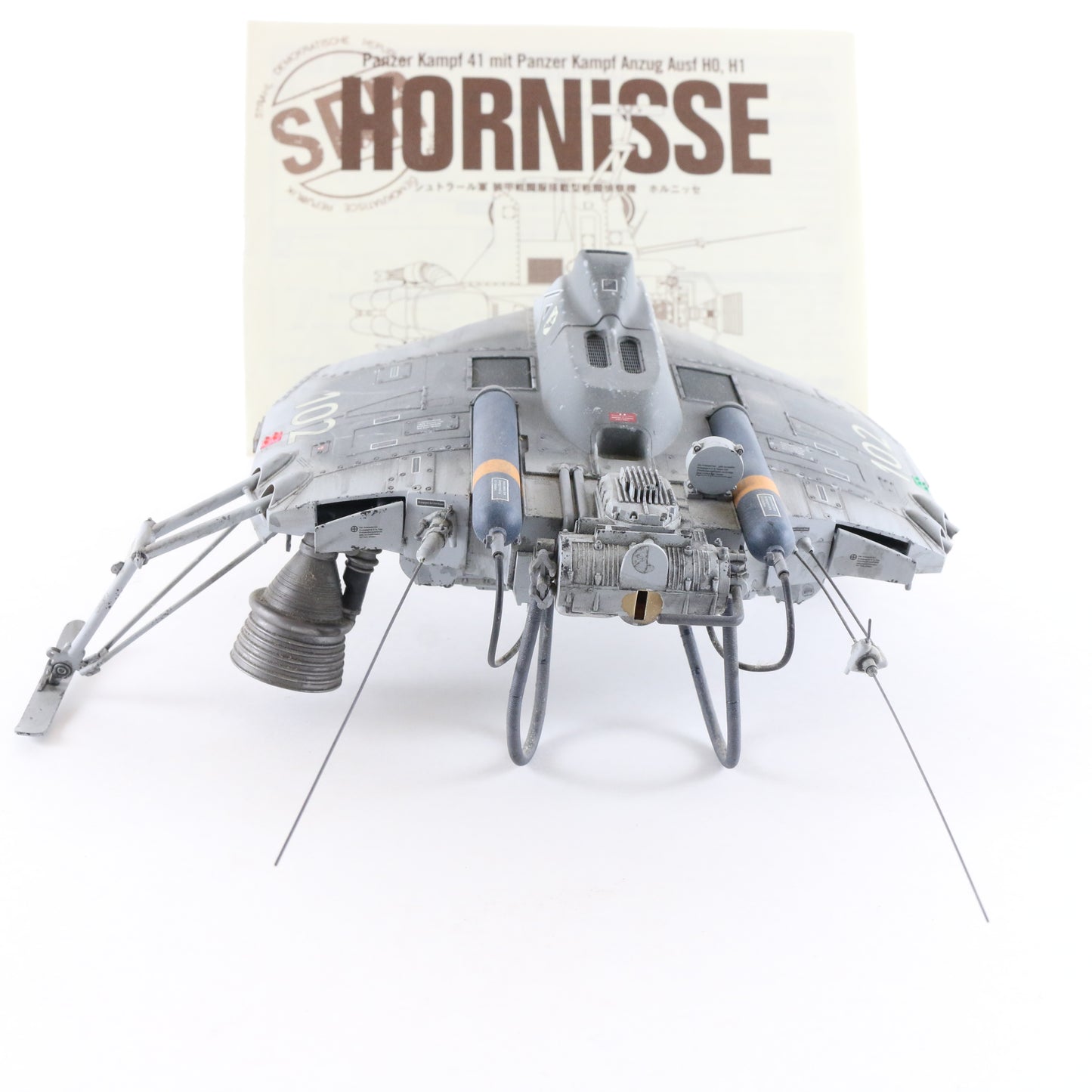 Ma.k Maschinen K Hornisse Panzer Kampf 41 Anzug Ausf Ho 1/20 Built & Painted