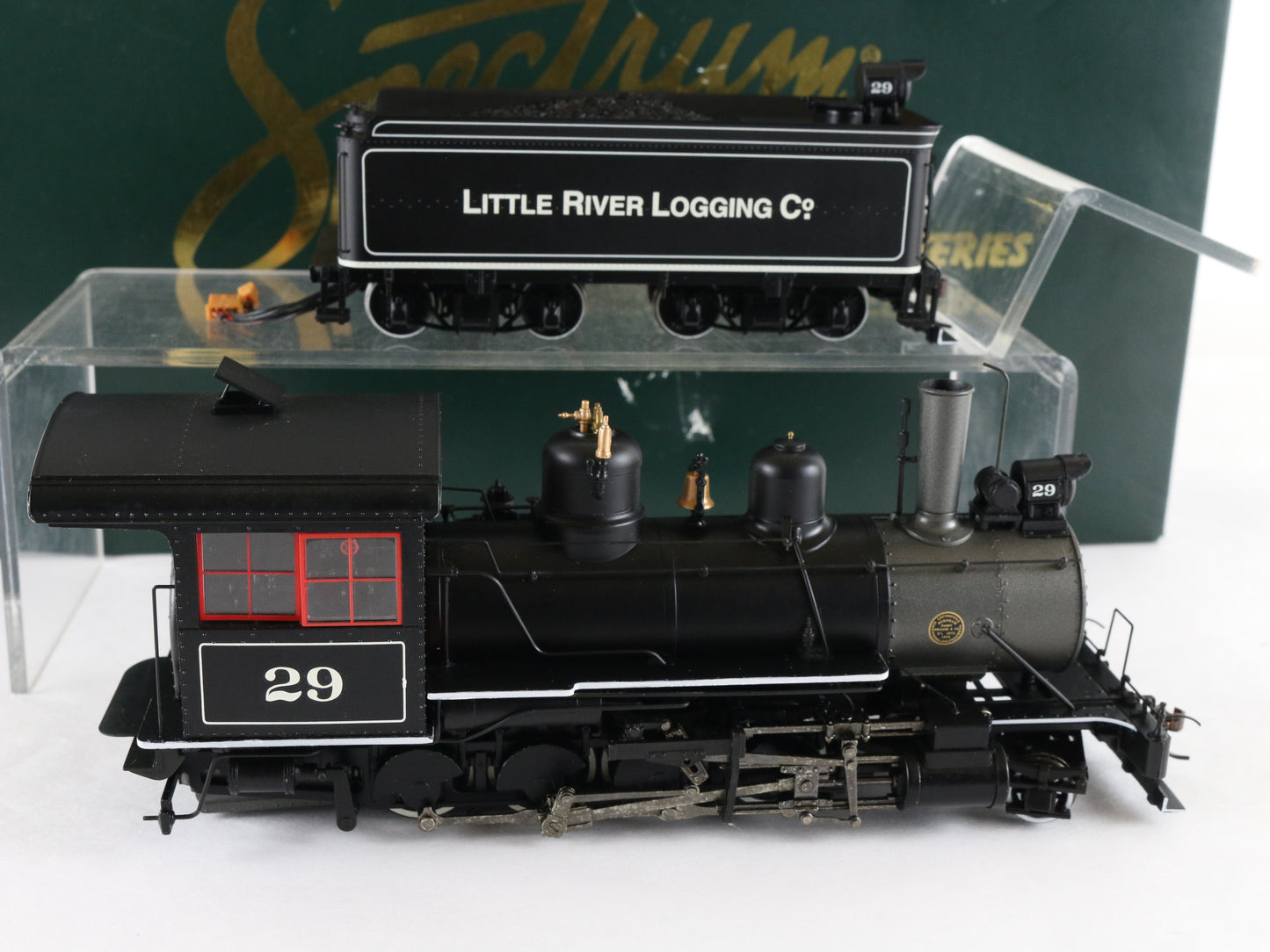Little River Logging 29 2-8-0 Steam Locomotive & Tender Spectrum On30 25963