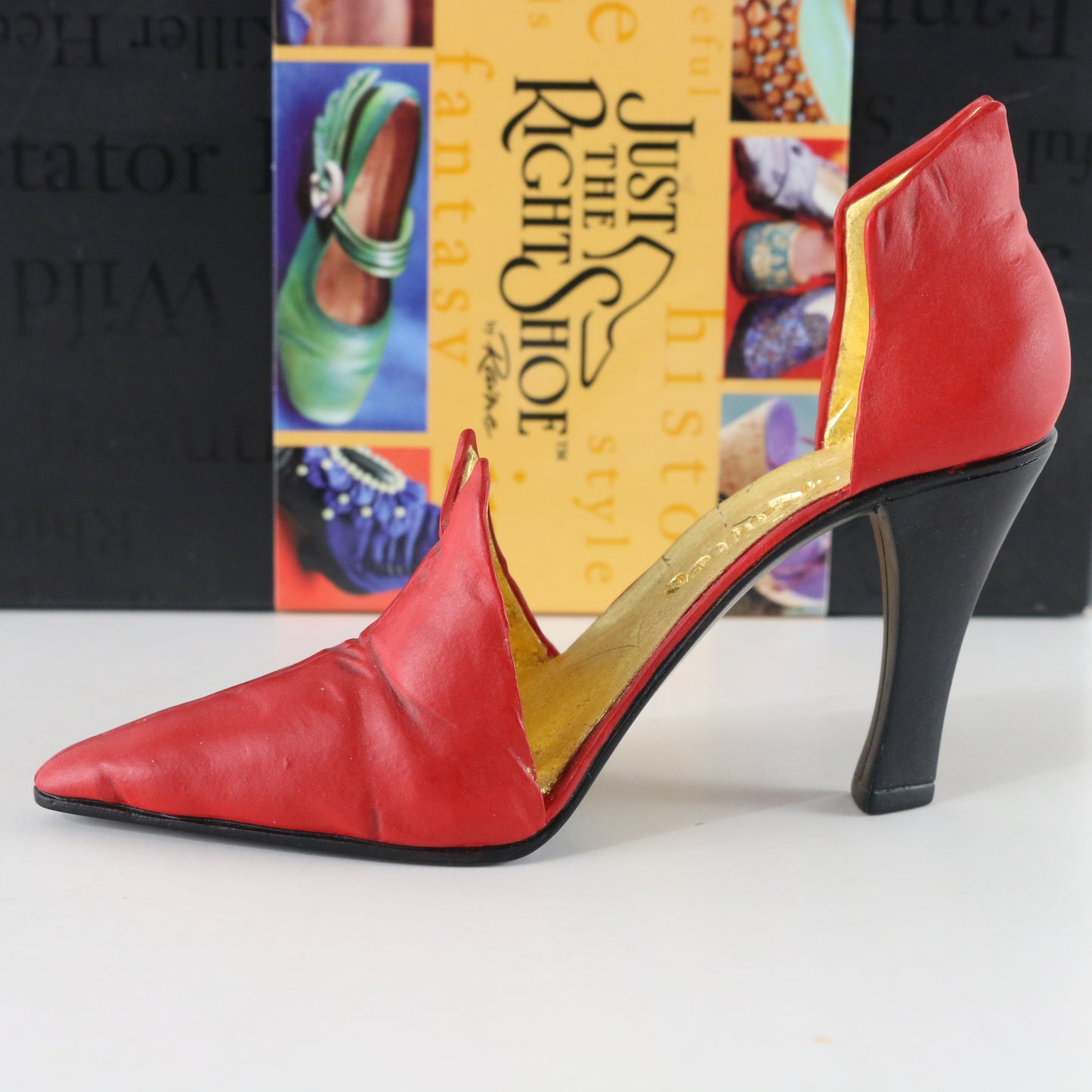 Just The Right Shoe Red Devil Raine Willitts Desgns Resin Collectible Shoe 25082