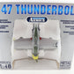 P-47 Thunderbolt Republic Fighter Plane USAAF WW2 Ace Armour 1:48 98147 Model