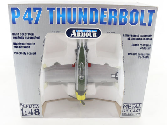 P-47 Thunderbolt Republic Fighter Plane USAAF WW2 Ace Armour 1:48 98147 Model