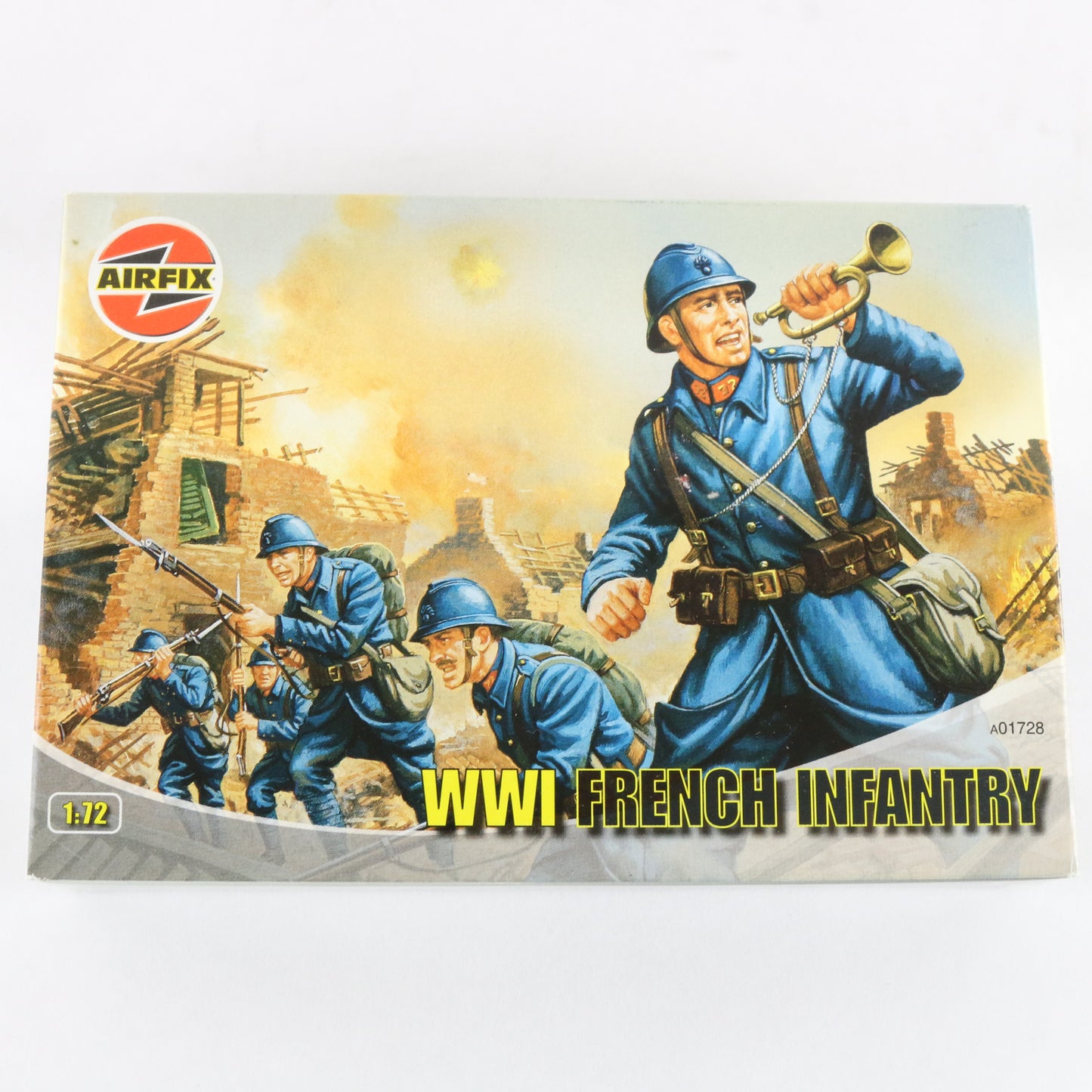 French Infantry WWI Airfix 1:72 A01728 Plastic Model Soldier Figures