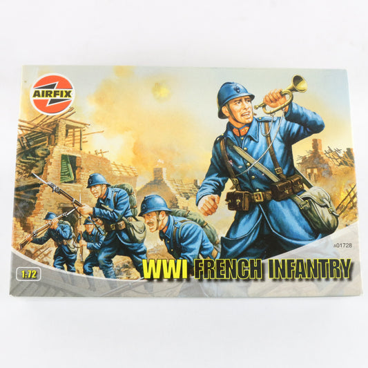 French Infantry WWI Airfix 1:72 A01728 Plastic Model Soldier Figures