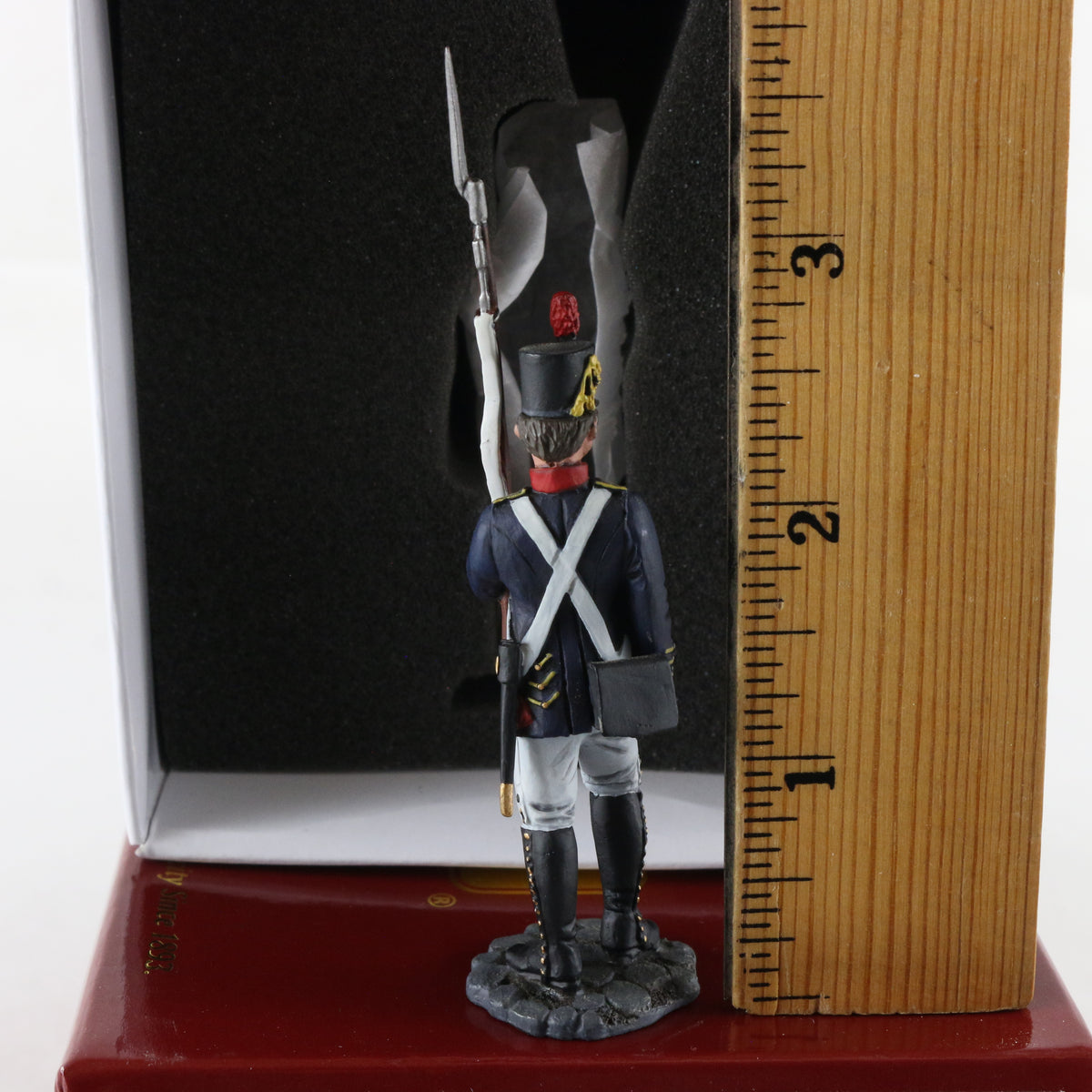 US Marine 1811-1818 #1 Standing Soldier Britains 1:30 13026 Metal Figure