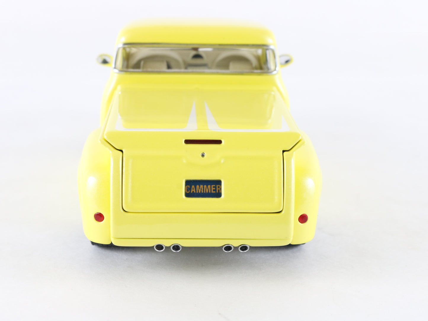 1956 Ford F-100 Street Machine Pickup Truck Yellow Danbury Mint 1:24 Model Car