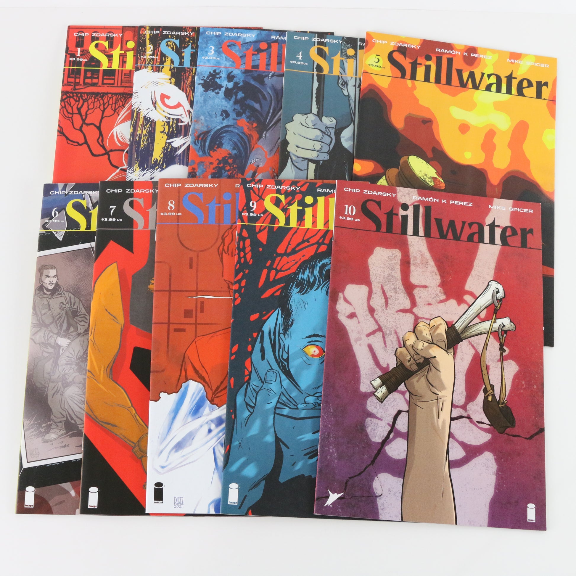 Stillwater #1-10 Skybound Image Zdarsky Perez Spicer Comic Covers